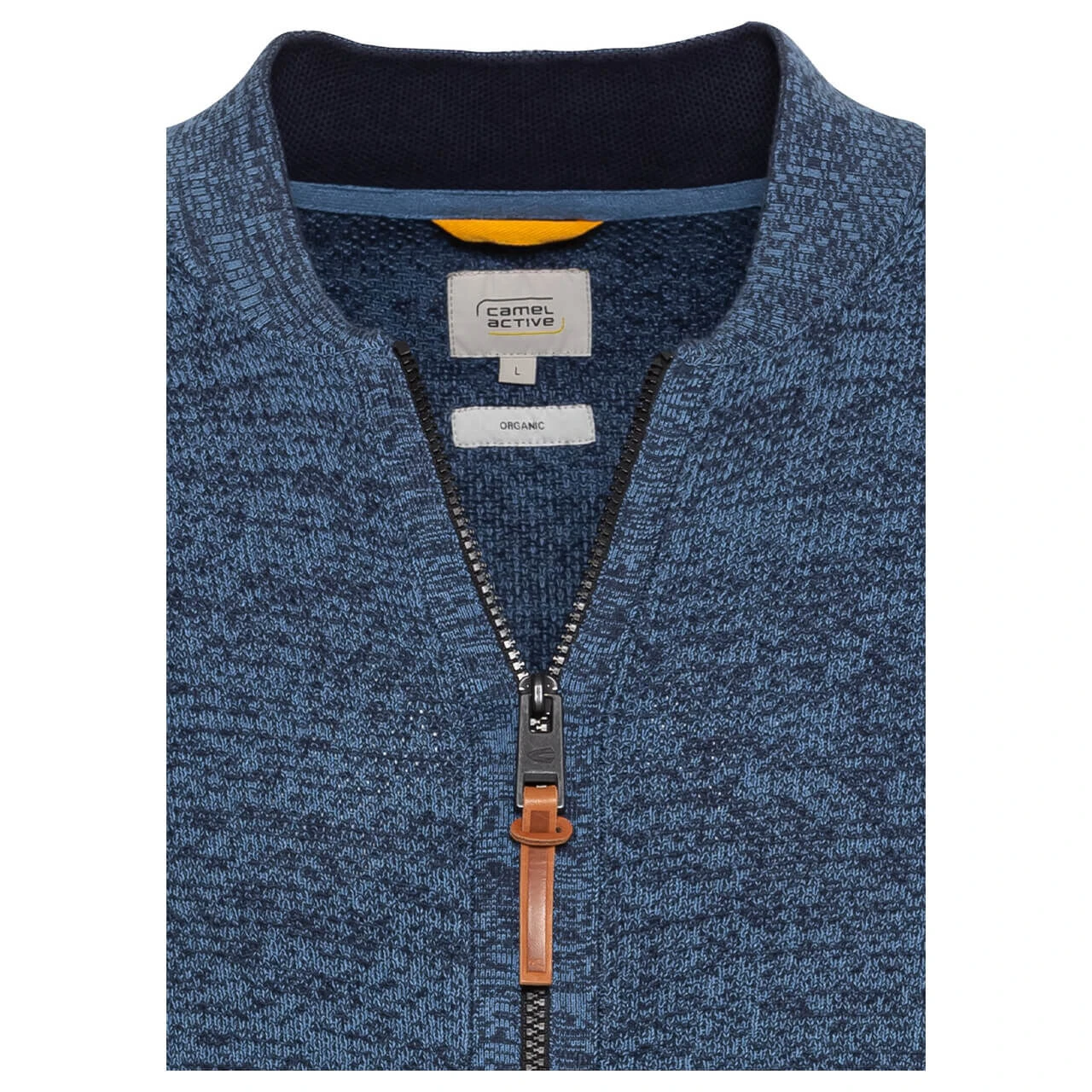 Camel Active Herren Strickjacke Elemental Blue Melange 3 Camel Active Herren Strickjacke Elemental Blue Melange – Bild 3