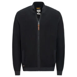 Camel Active Herren Strickjacke Dark Asphalt Grey
