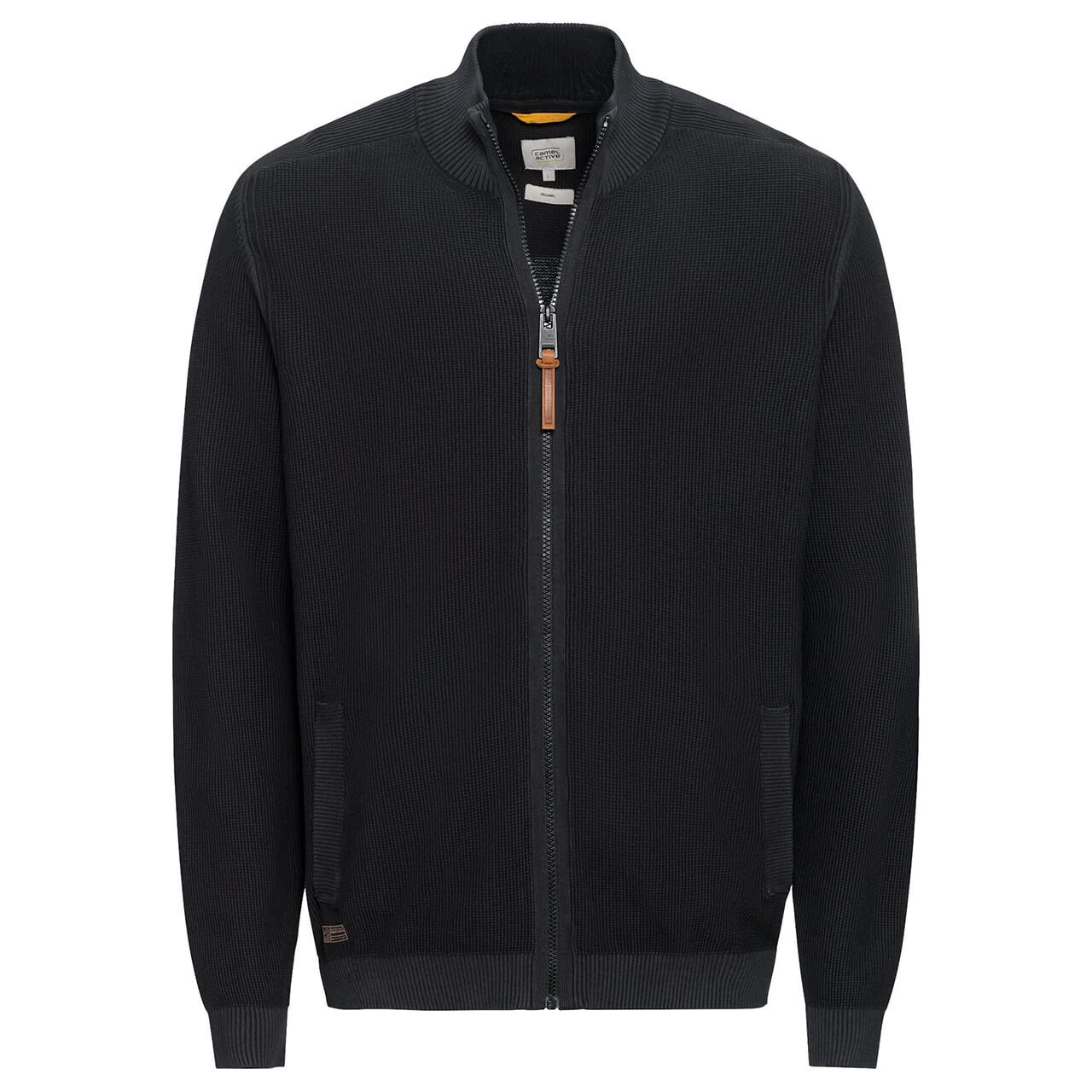 Camel Active Herren Strickjacke Dark Asphalt Grey 1 Camel Active Herren Strickjacke Dark Asphalt Grey