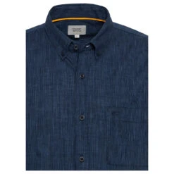 Camel Active Herren 1/2 Arm Hemd Night Blue Allover Stripes 6 Camel Active Herren 1/2 Arm Hemd Night Blue Allover Stripes -Modezauber Günstiges Geschäft camel active kurzarm hemd blau 47 detail