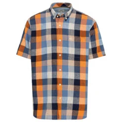 Camel Active Herren 1/2 Arm Hemd Elemental Blue