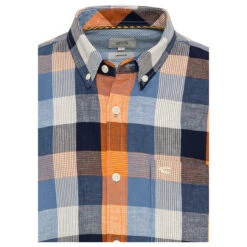Camel Active Herren 1/2 Arm Hemd Elemental Blue 6 Camel Active Herren 1/2 Arm Hemd Elemental Blue -Modezauber Günstiges Geschäft camel active kurzarm hemd orange 40 detail