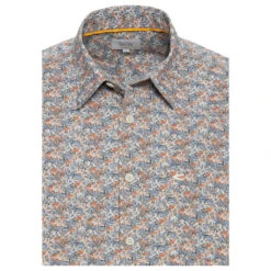 Camel Active Herren 1/2 Arm Hemd Khaki Allover Print 6 Camel Active Herren 1/2 Arm Hemd Khaki Allover Print -Modezauber Günstiges Geschäft camel active kurzarmhemd gruen 31 detail