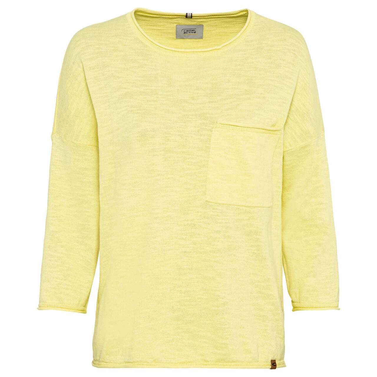 Camel Active Damen 3/4 Arm Shirt Limoncello 1 Camel Active Damen 3/4 Arm Shirt Limoncello