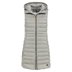 Camel Active Damen Long Weste Soft Sage