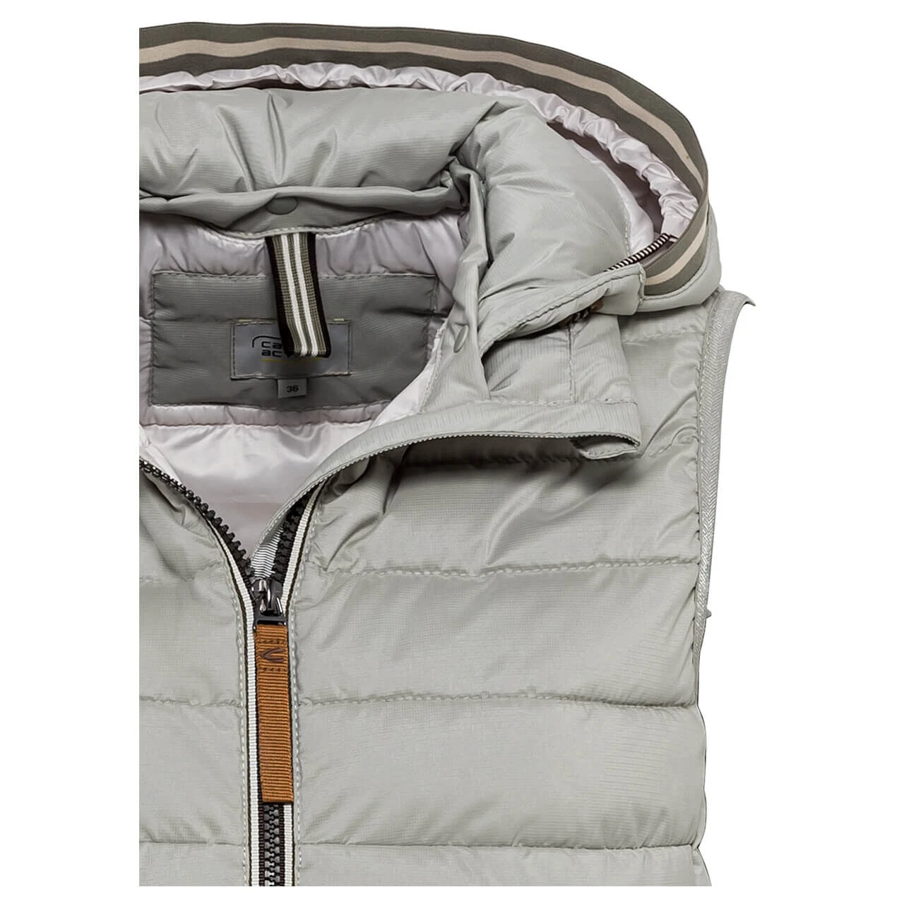 Camel Active Damen Long Weste Soft Sage 3 Camel Active Damen Long Weste Soft Sage – Bild 3