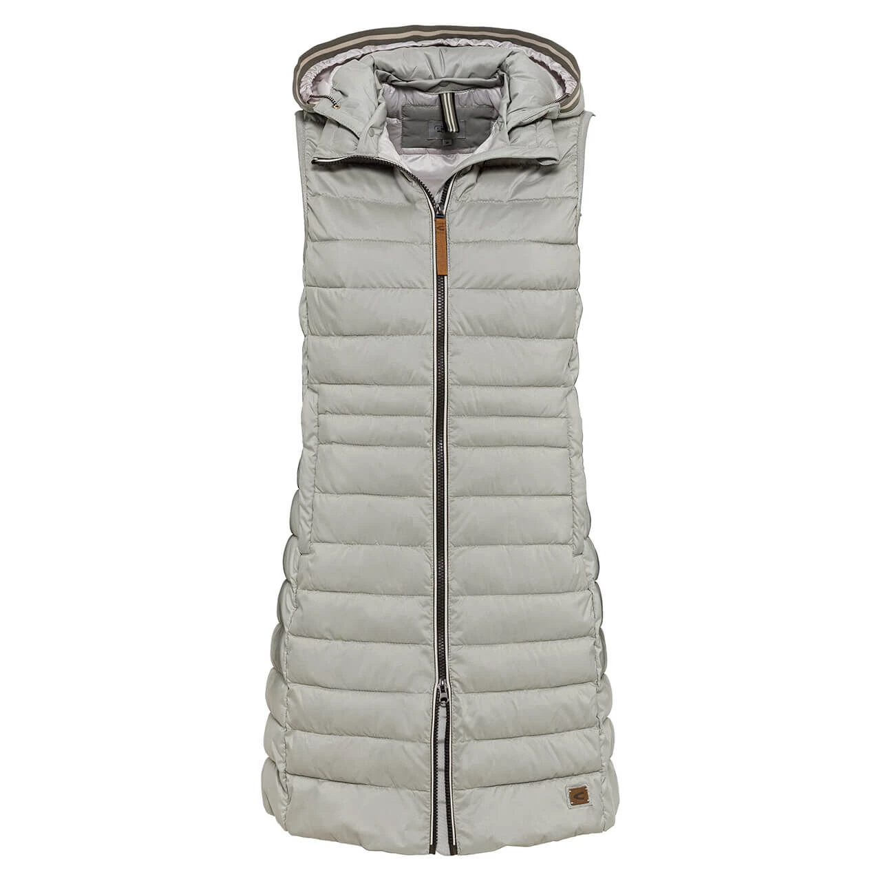 Camel Active Damen Long Weste Soft Sage 1 Camel Active Damen Long Weste Soft Sage