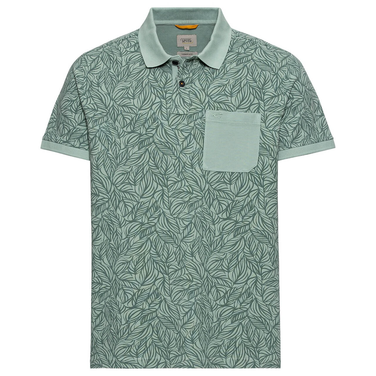 Camel Active Herren Piqué Poloshirt Soft Mint Leaf 1 Camel Active Herren Piqué Poloshirt Soft Mint Leaf