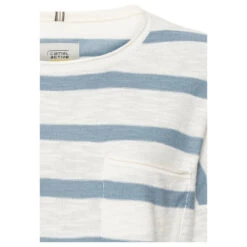 Camel Active Damen 3/4 Arm Shirt Shadow Blue Fantasy 6 Camel Active Damen 3/4 Arm Shirt Shadow Blue Fantasy -Modezauber Günstiges Geschäft camel active pullover blau 43 detail vorne