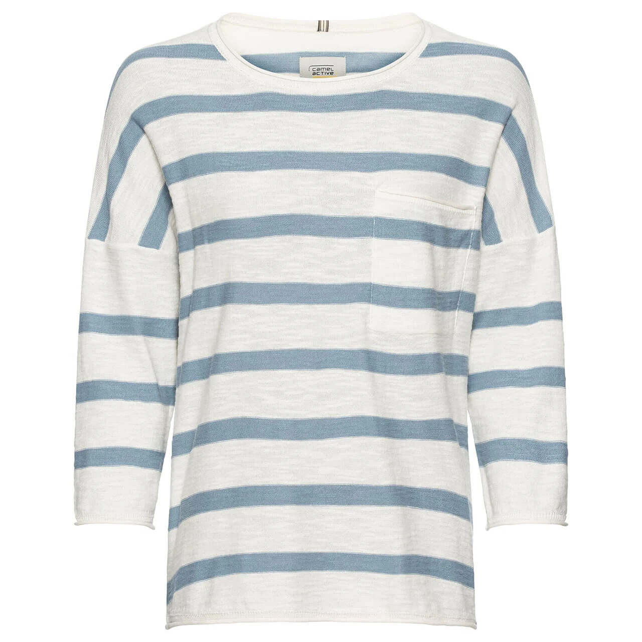 Camel Active Damen 3/4 Arm Shirt Shadow Blue Fantasy 1 Camel Active Damen 3/4 Arm Shirt Shadow Blue Fantasy