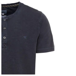 Camel Active Herren T-Shirt Night Blue Melange 11 Camel Active Herren T-Shirt Night Blue Melange -Modezauber Günstiges Geschäft camel active shirt dunkelblau 47 detail aermel vorn