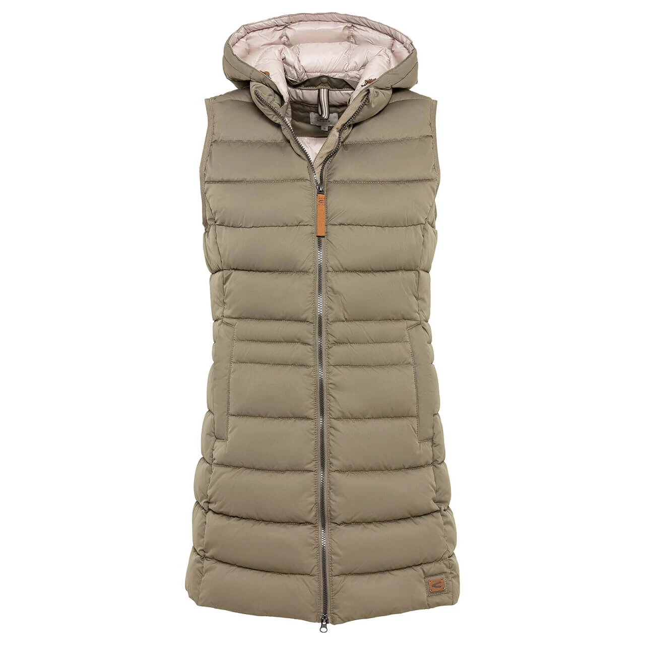 Camel Active Damen Long Weste Sage 1 Camel Active Damen Long Weste Sage