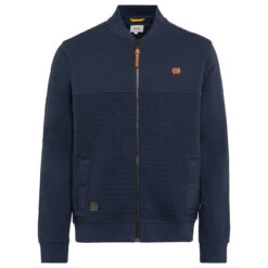 Camel Active Herren Sweatjacke Deep Night Blue