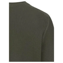 Camel Active Herren Pullover Forest Green -Modezauber Günstiges Geschäft camel active strickpullover gruen 91 detail detail hinten