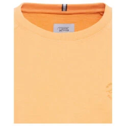 Camel Active Damen Sweatshirt Safran -Modezauber Günstiges Geschäft camel active sweatshirt orange 64 detail vorne