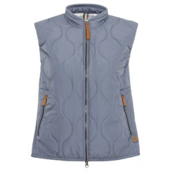 Camel Active Damen Weste Smoke Blue