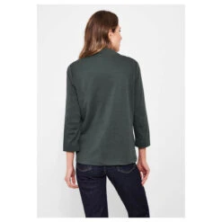 Cecil 3/4 Arm Blazer Easy Khaki -Modezauber Günstiges Geschäft cecil blazer dunkel gruen 14684 ansicht hinten