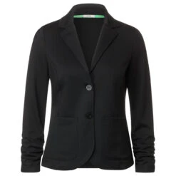 Cecil Damen Sweat Blazer Black