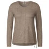 Cecil Damen Pullover Cosy Taupe Melange