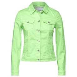 Bestseller 21 Cecil Damen Jeansjacke Matcha Lime