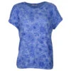 Cecil Flower Burnout T-Shirt Regatta Blue Melange