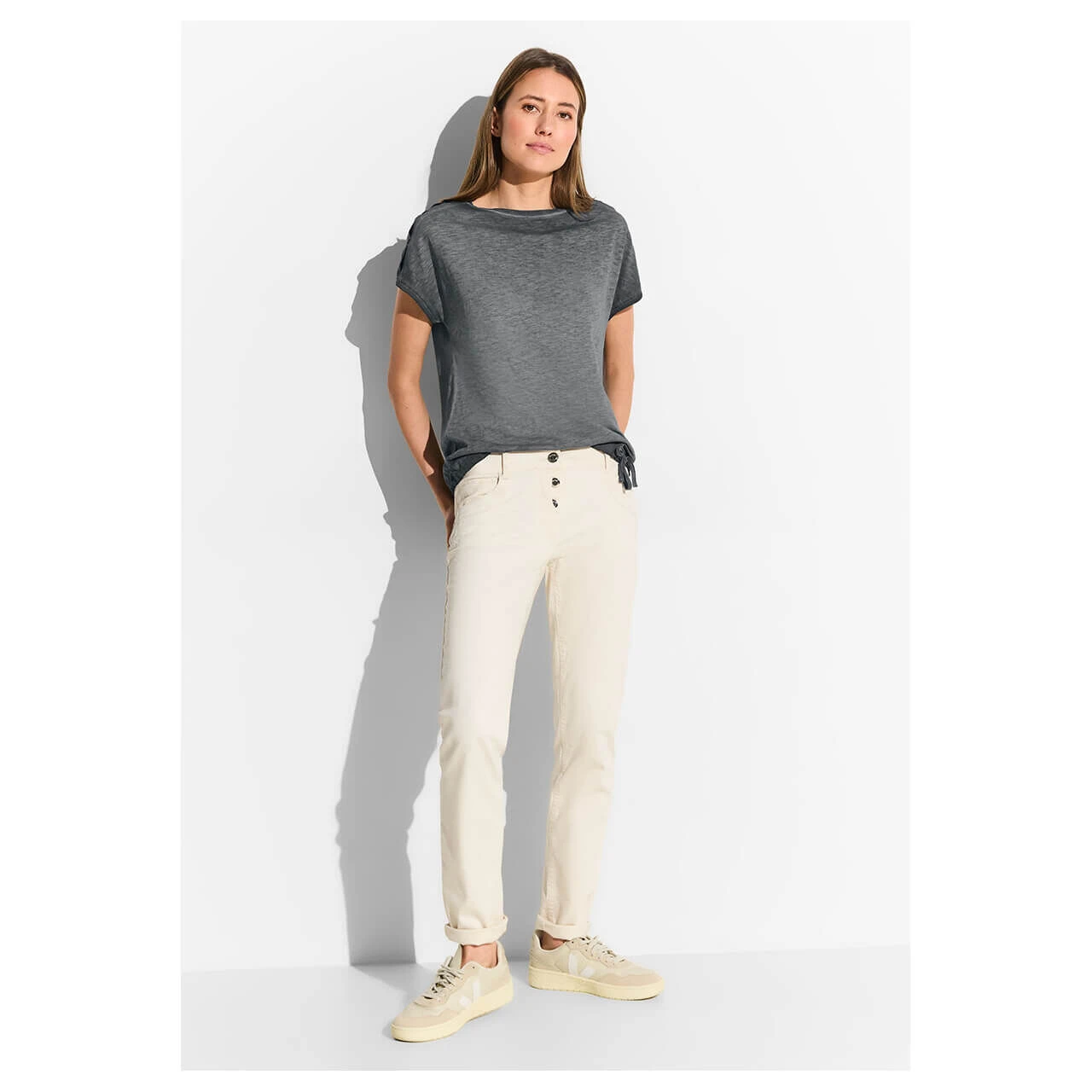 Cecil Damen T-Shirt GMD Black 4 Cecil Damen T-Shirt GMD Black – Bild 4