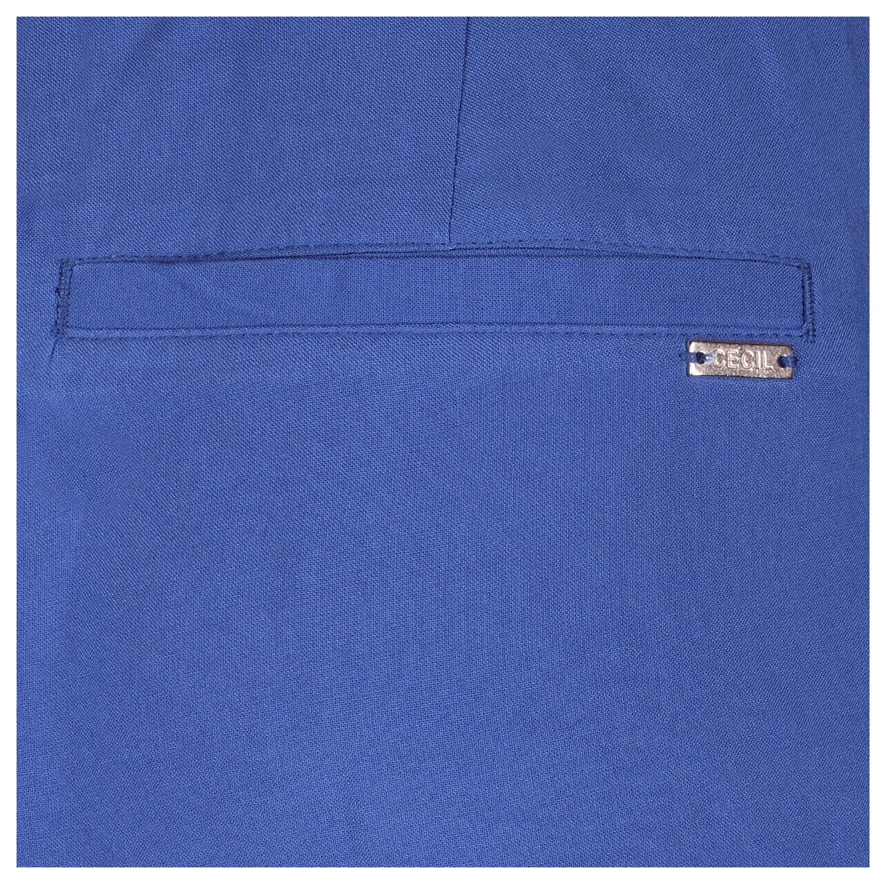 Cecil Neele Wideleg Capri 3/4 Hose Blue Sea 6 Cecil Neele Wideleg Capri 3/4 Hose Blue Sea – Bild 6