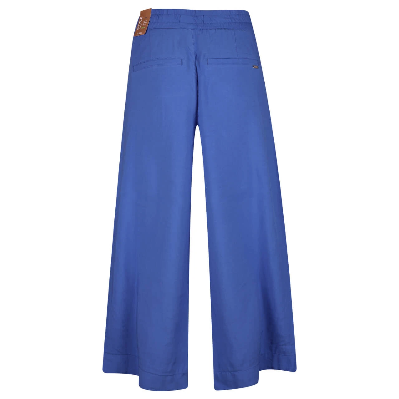 Cecil Neele Wideleg Capri 3/4 Hose Blue Sea 2 Cecil Neele Wideleg Capri 3/4 Hose Blue Sea – Bild 2
