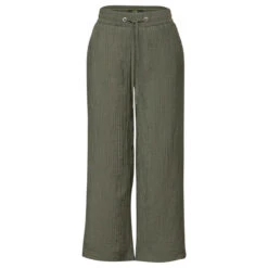 Cecil Neele Structure 7/8 Hose Cool Khaki -Modezauber Günstiges Geschäft cecil jeans neele structure gruen 15747 ansicht vorne