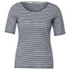 Cecil Lena T-Shirt Deep Blue Stripes
