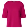 Cecil Damen Kurzarm Sweatshirt Pink Sorbet