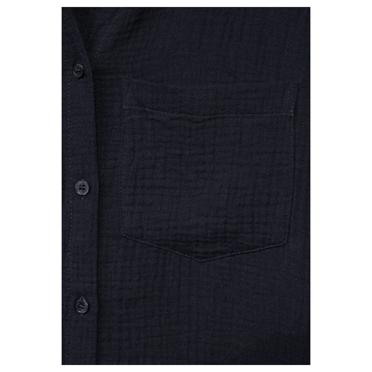 Cecil Damen Langarm Bluse Musselin Blouse Universal Blue 5 Cecil Damen Langarm Bluse Musselin Blouse Universal Blue – Bild 5