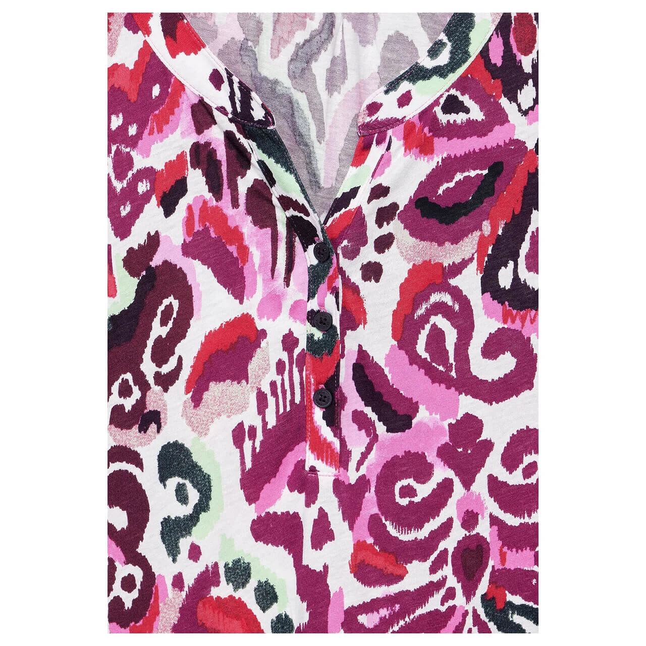 Cecil Damen T-Shirt Bloomy Pink Printed 5 Cecil Damen T-Shirt Bloomy Pink Printed – Bild 5