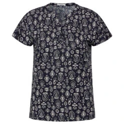 Cecil Damen T-Shirt Black Ornament
