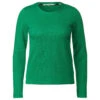 Cecil Damen Sweatshirt Cropped Structure Easy Green