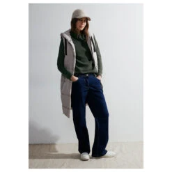 Cecil Damen Pullover Structure Mix Dolman Dynamic Khaki -Modezauber Günstiges Geschäft cecil structure mix dolman stehkragenpullover gruen 15612 model