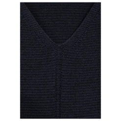Cecil Damen 3/4 Arm Pullover Structured V-Neck Universal Blue 9 Cecil Damen 3/4 Arm Pullover Structured V-Neck Universal Blue -Modezauber Günstiges Geschäft cecil structured v neck pullover blau 15512 detail