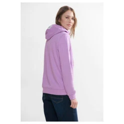 Cecil Damen Hoodie Sweatshirt Sporty Lilac -Modezauber Günstiges Geschäft cecil sweatshirt hoody lila 15565 model hinten