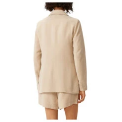 Comma Damen Blazer Sandy Brown 6 Comma Damen Blazer Sandy Brown -Modezauber Günstiges Geschäft comma blazer beige 8170 model hinten