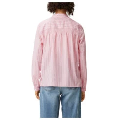 Comma Damen Langarm Bluse Lilac Pink 6 Comma Damen Langarm Bluse Lilac Pink -Modezauber Günstiges Geschäft comma hemdbluse rosa 42g1 model hinten