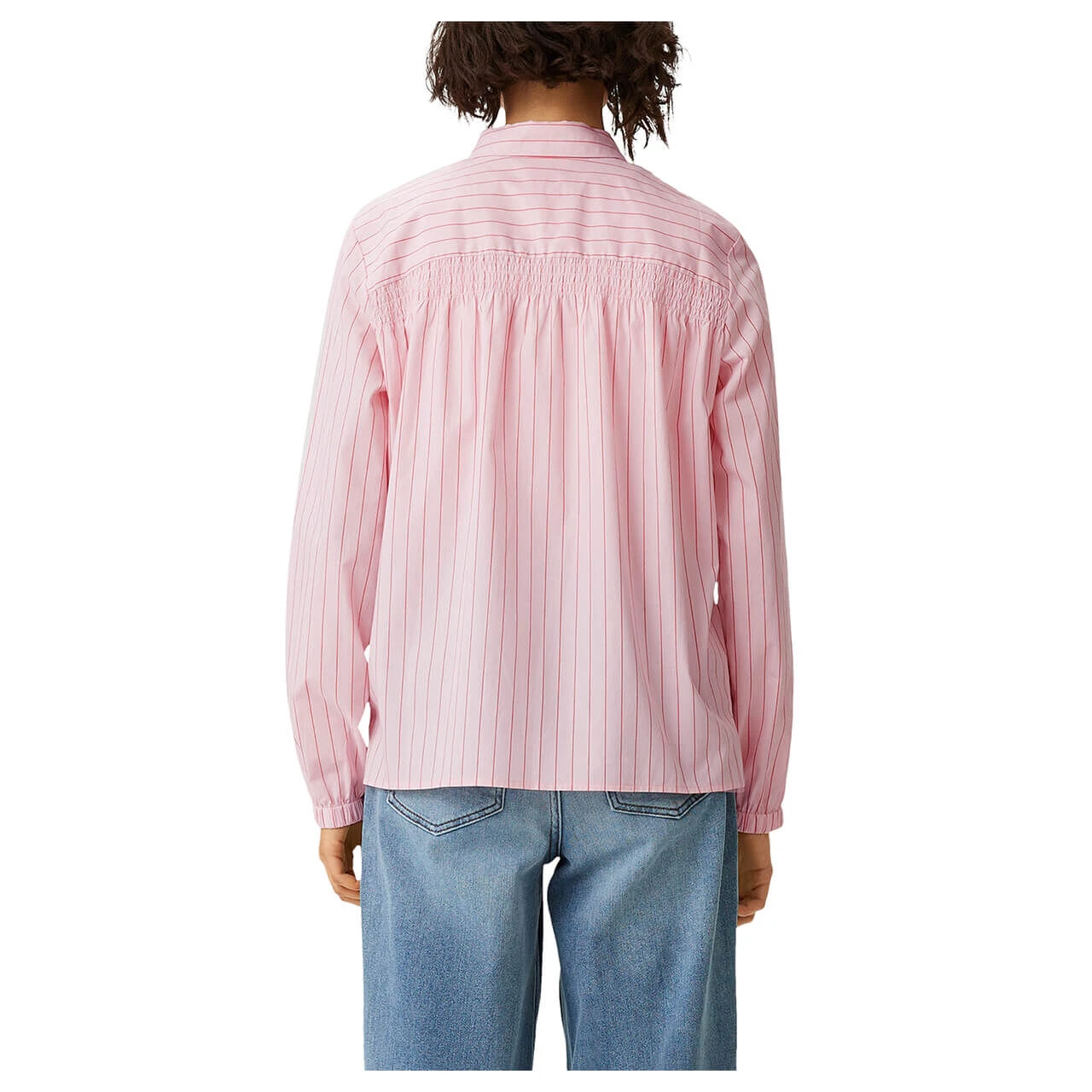 Comma Damen Langarm Bluse Lilac Pink 3 Comma Damen Langarm Bluse Lilac Pink – Bild 3