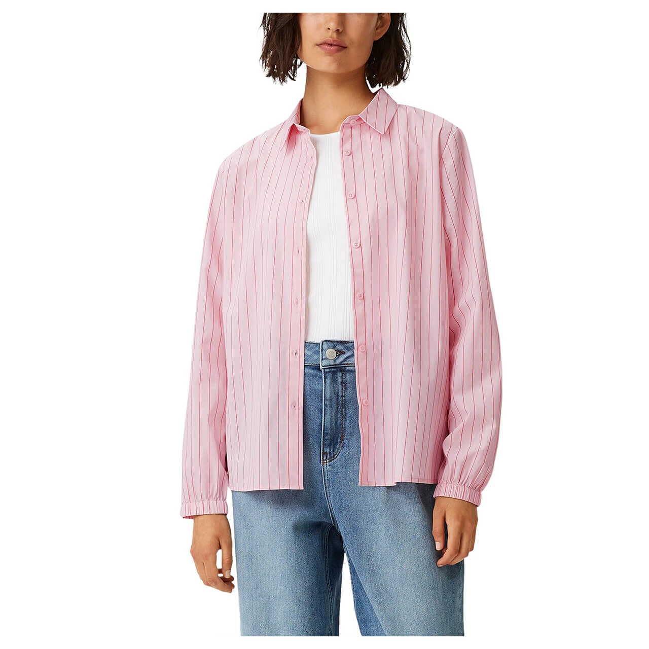 Comma Damen Langarm Bluse Lilac Pink 2 Comma Damen Langarm Bluse Lilac Pink – Bild 2