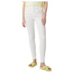 Comma Damen Ankle Skinny Jeans Creamy Off White 9 Comma Damen Ankle Skinny Jeans Creamy Off White -Modezauber Günstiges Geschäft comma jeans weiss 0120 ansicht front