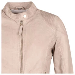 Gipsy (by Mauritius) Damen Lederjacke Aneta Light Beige 6 Gipsy (by Mauritius) Damen Lederjacke Aneta Light Beige -Modezauber Günstiges Geschäft gipsy aneta women biker lederjacke light beige 9170 detail vorne