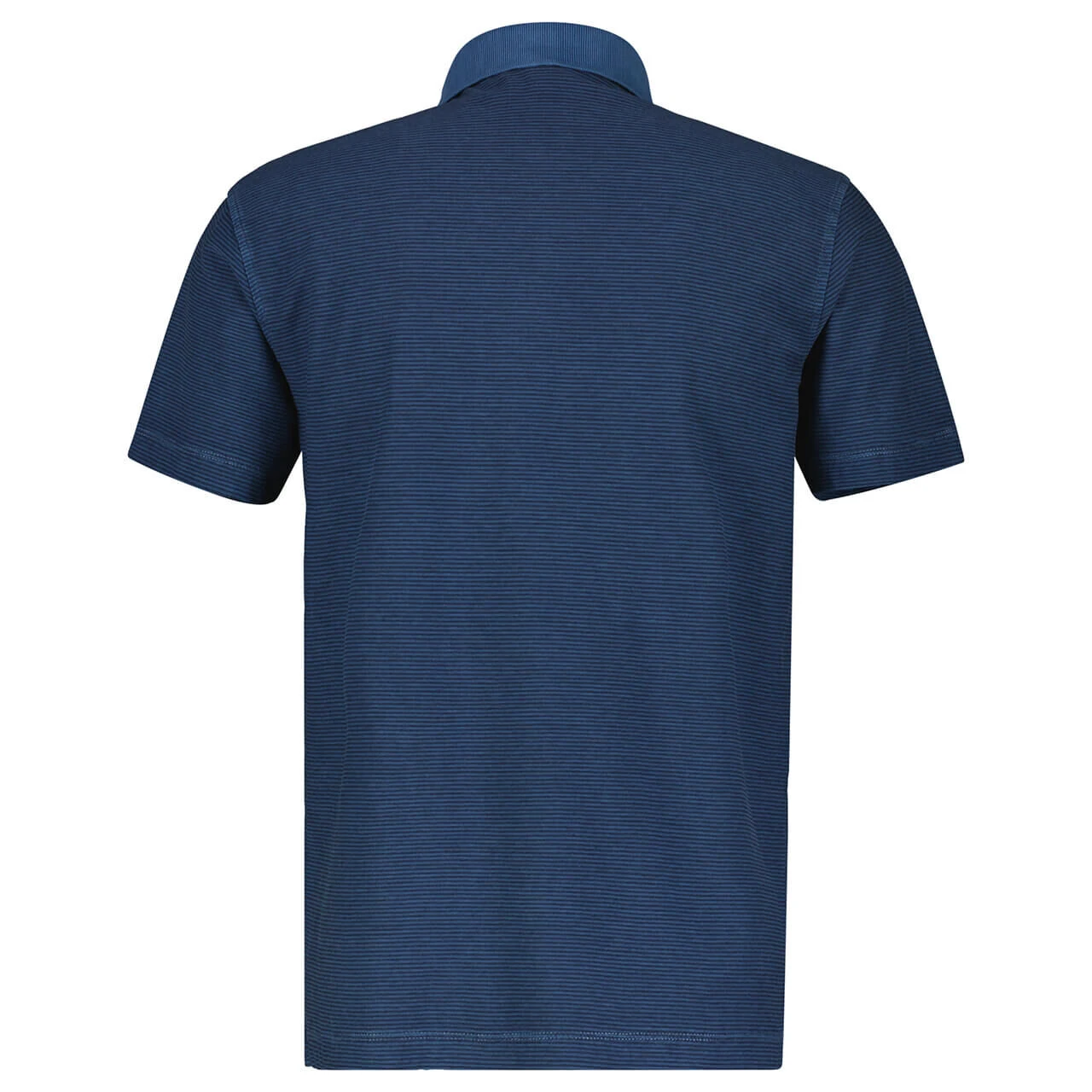Lerros Herren Poloshirt Storm Blue Stripes 2 Lerros Herren Poloshirt Storm Blue Stripes – Bild 2