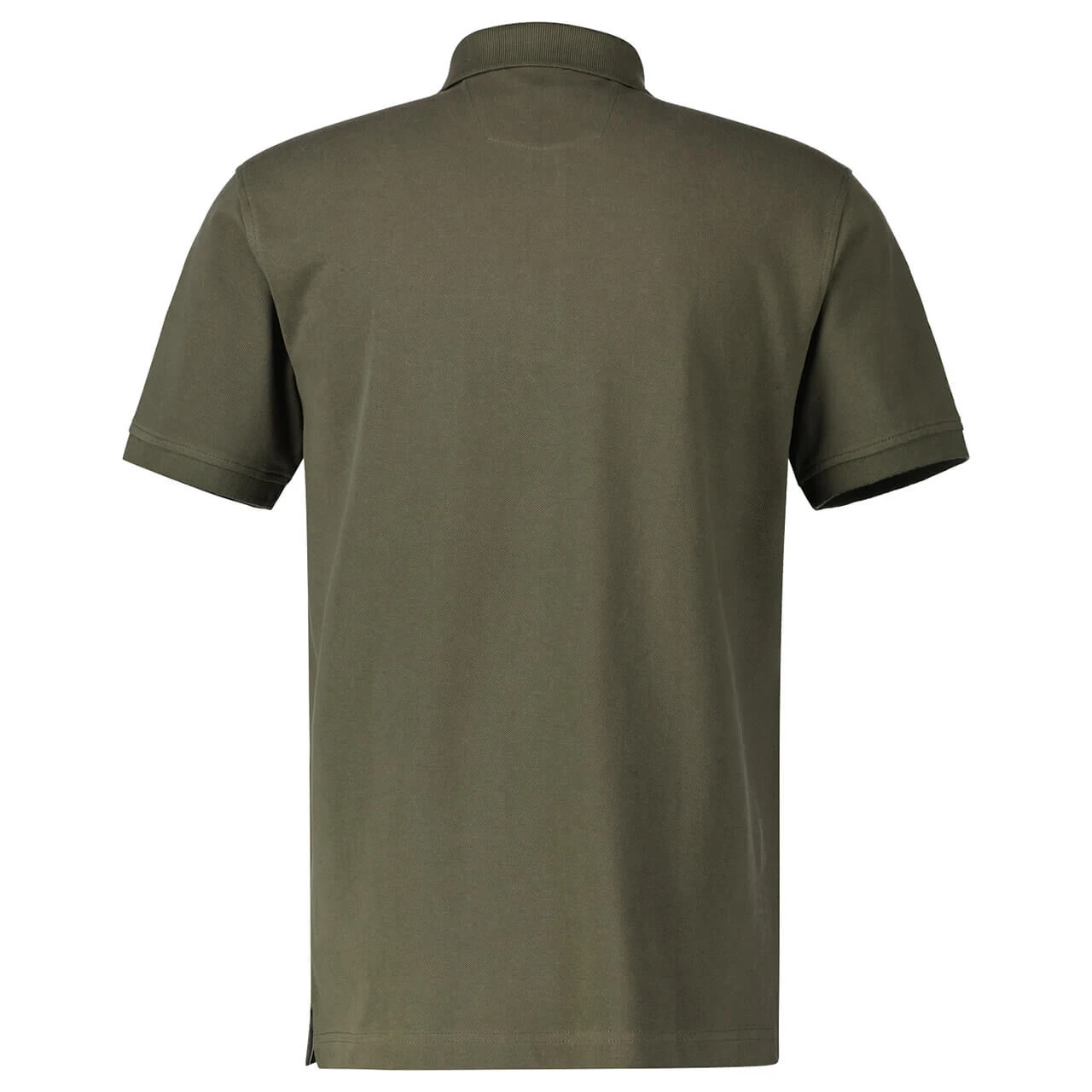 Lerros Herren Piqué Poloshirt Aged Olive 2 Lerros Herren Piqué Poloshirt Aged Olive – Bild 2