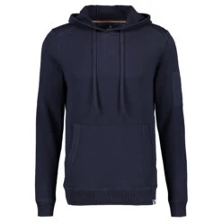 Lerros Herren Hoodie Pullover Vintage Blue