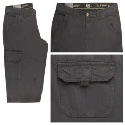 Lerros Dawson 3/4 Cargo Baumwollhose Mud