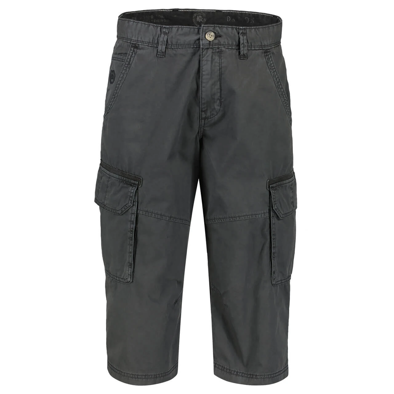 Lerros Dawson 3/4 Cargo Baumwollhose Mud 3 Lerros Dawson 3/4 Cargo Baumwollhose Mud – Bild 3