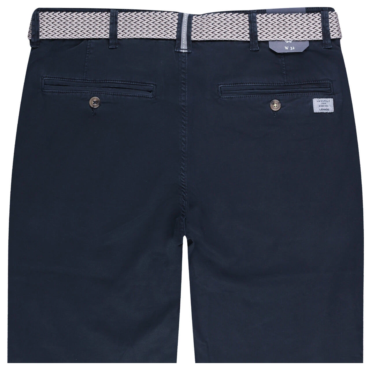 Lerros Dawson Baumwoll Bermuda Navy 2 Lerros Dawson Baumwoll Bermuda Navy – Bild 2